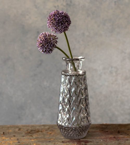Artificial Violet Allium Spray