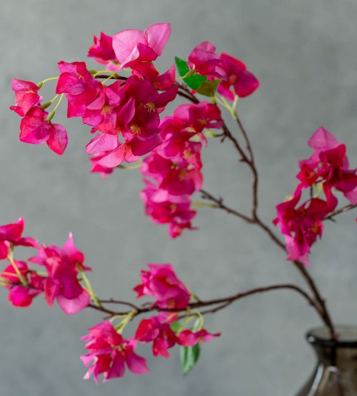 Faux Bougainvillea Branch